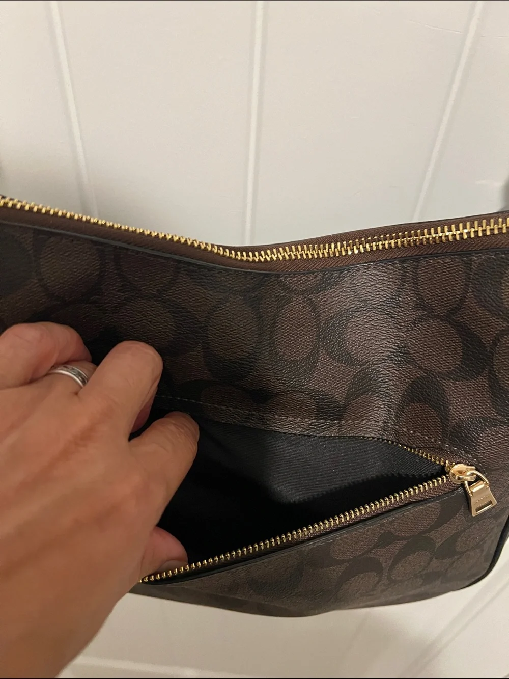 Coach compact crossbody